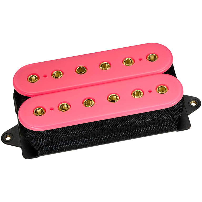 DiMarzio Evo 2 F-spaced Humbucker Bridge Pickup Pink & Green