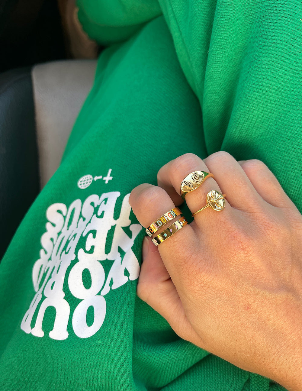 Butterfly Signet Ring Spiritual Transformation Jewelry