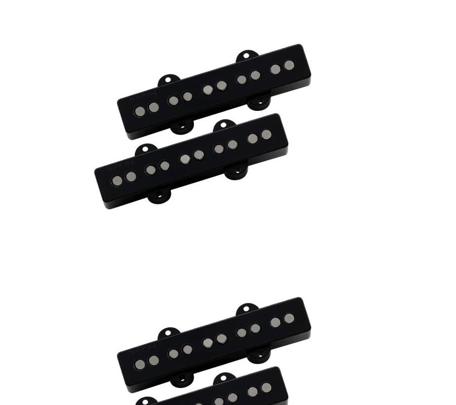 Ultra Jazz Bass 5 String Pickup Set Black DiMarzio DP549