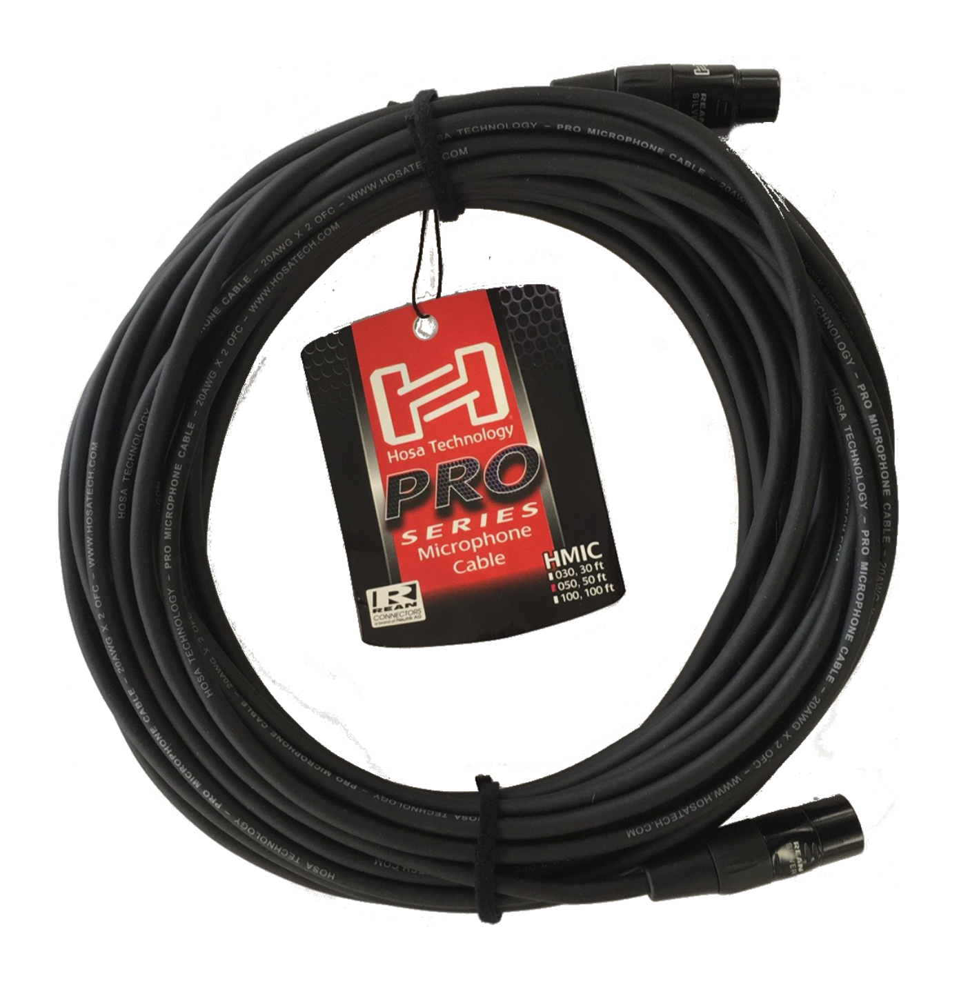 Microphone Cable 50 Feet 4 Pack Hosa Pro HMIC-050