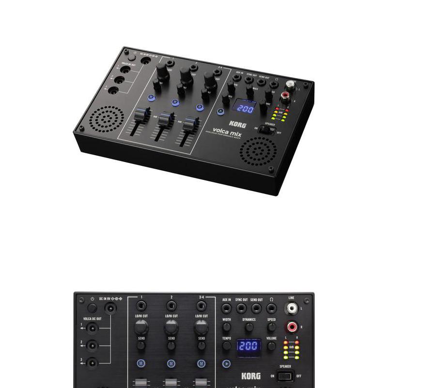 Korg Volca Mix 4-channel Analog Performance Mixer Korg