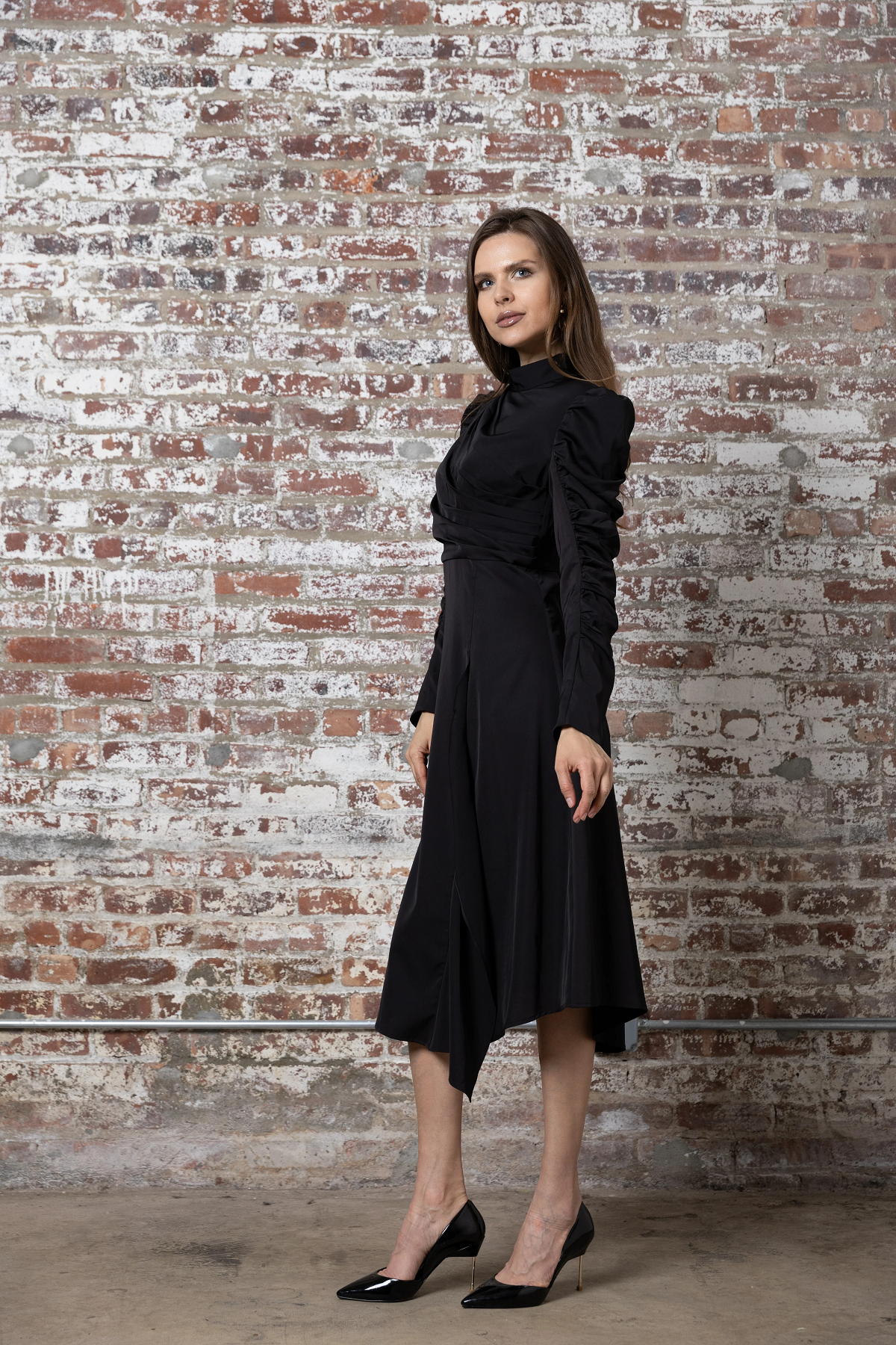 Heidi Black Elegant Dress