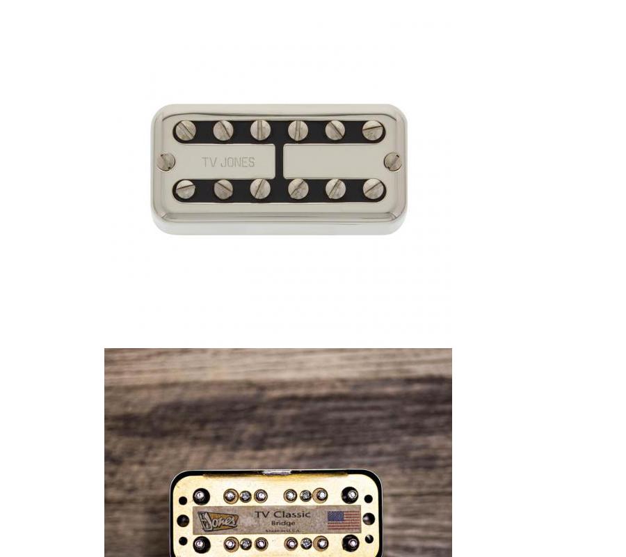 TV Classic Nickel Bridge Humbucker Pickup TV Jones