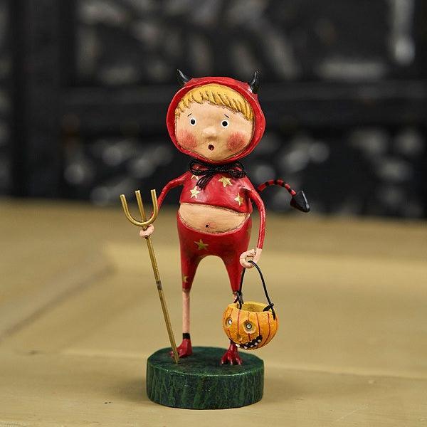 UNBOXED Lil' Devil Halloween Figurine by Lori Mitchell - RETIRED