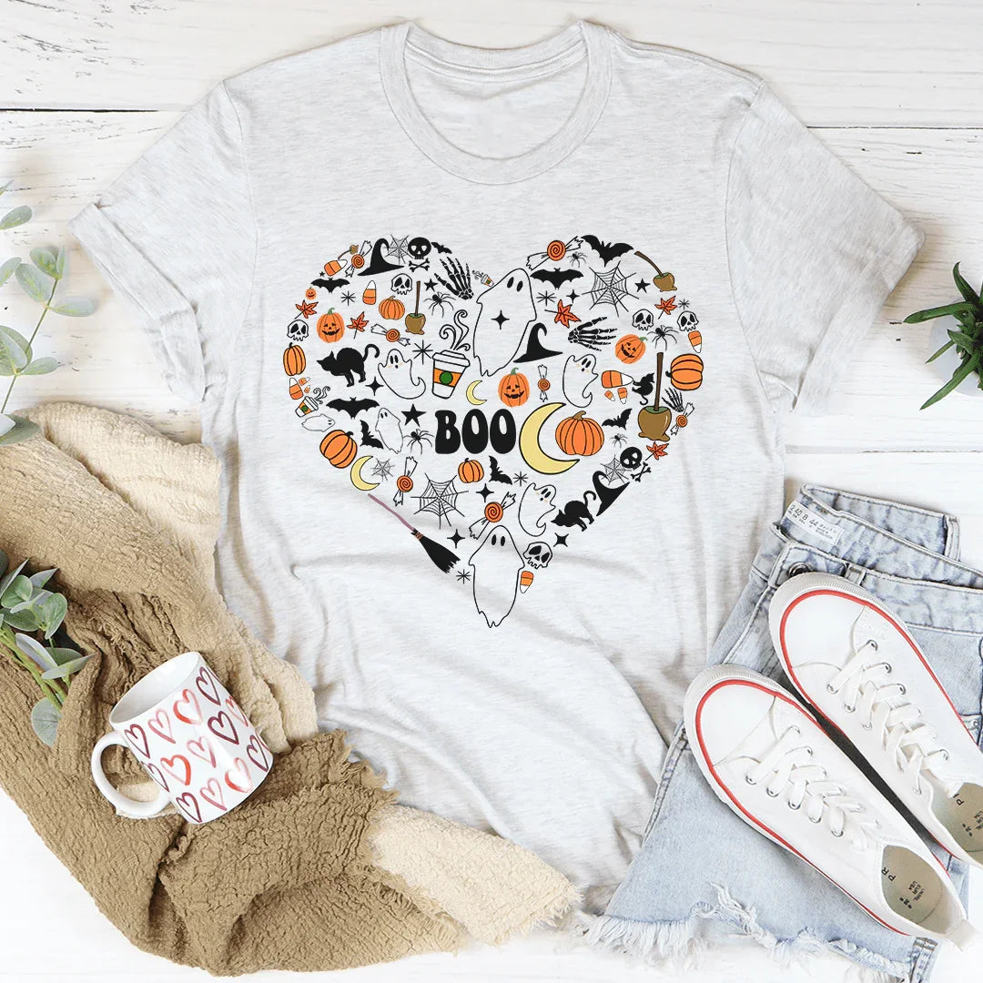 Love Halloween Doodle Tee
