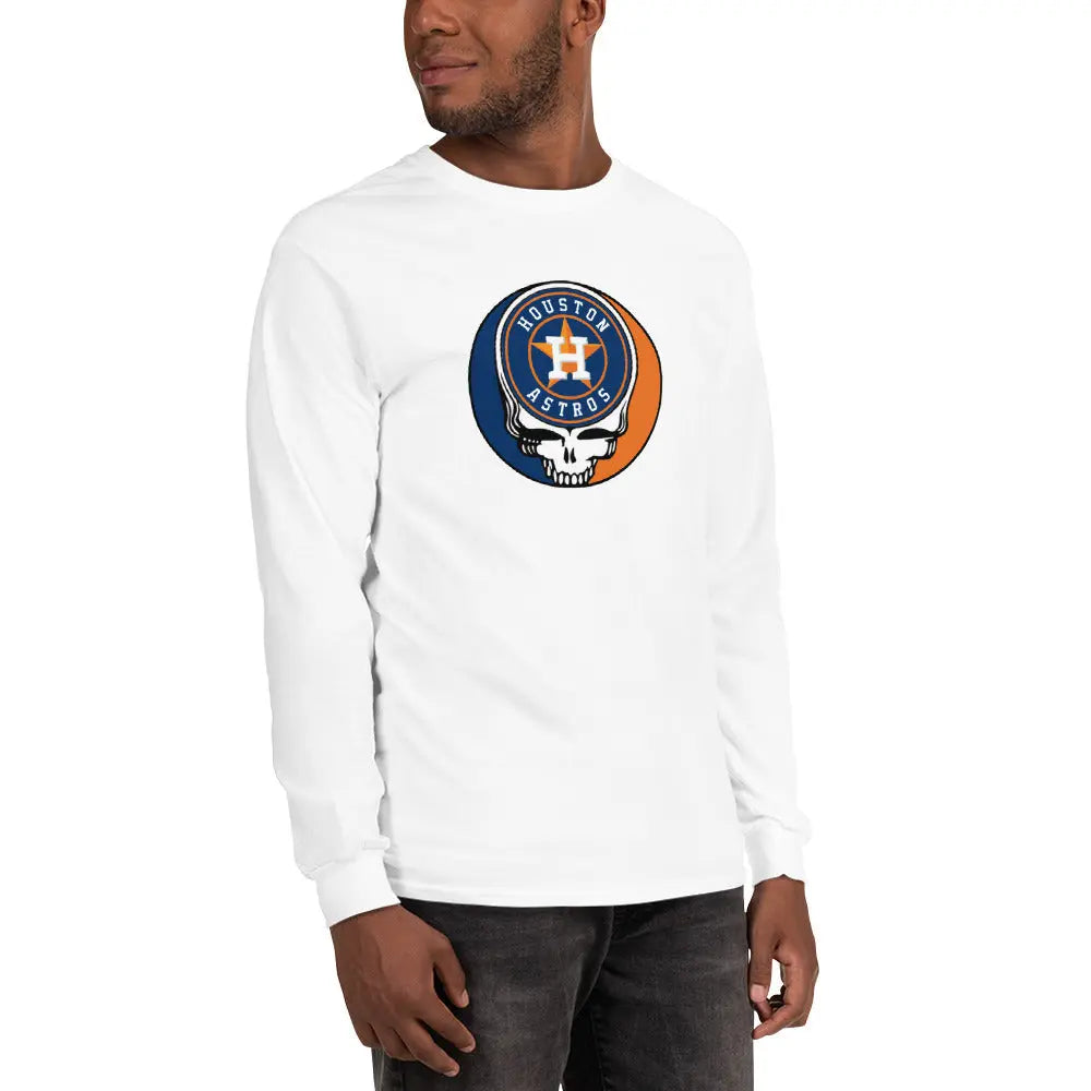 Houston Baseball Edition Unisex Long Sleeve Stealie Shirt The Ballpark Collection