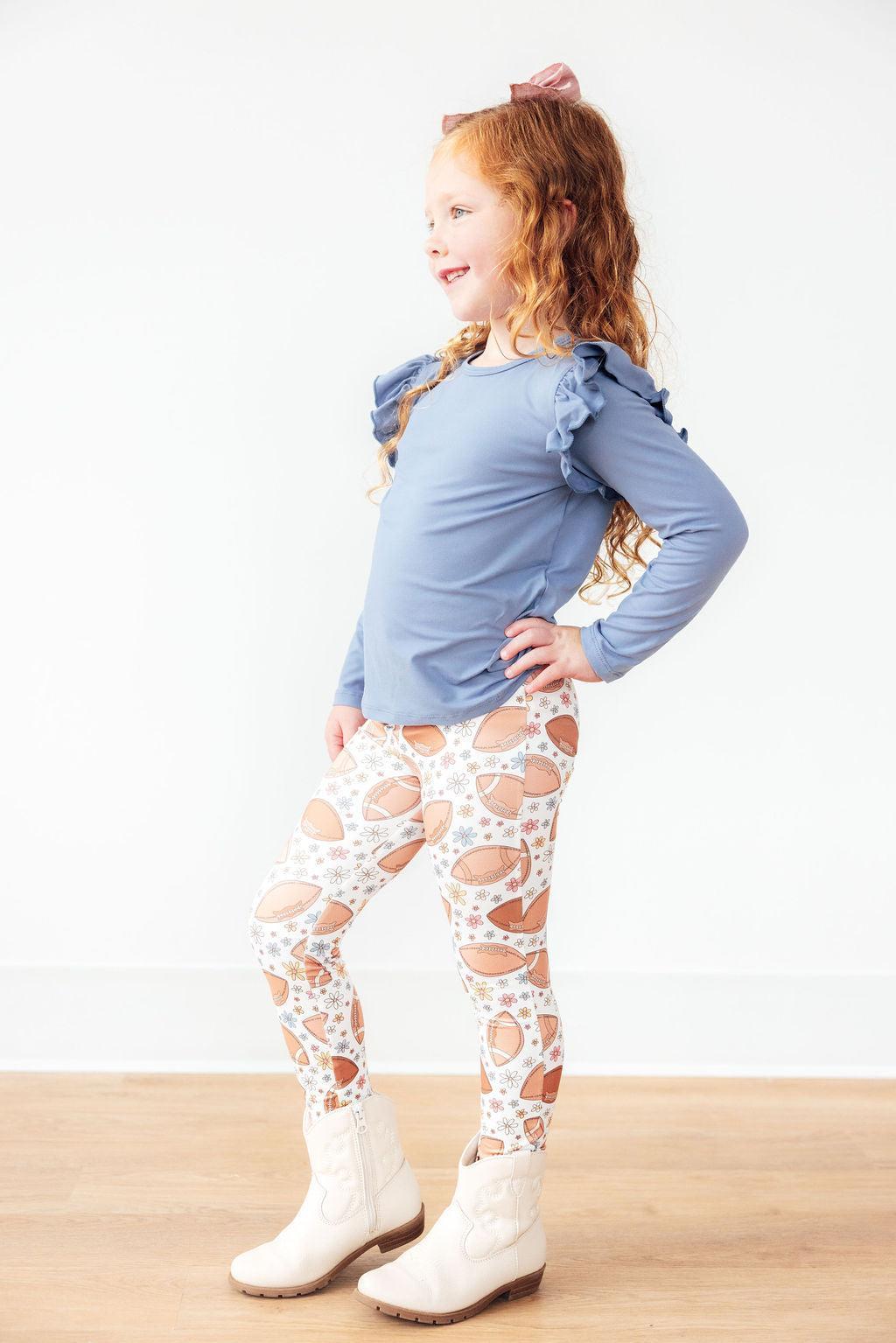 Football Friday High Waisted Slim Fit Leggings Mila & Rose