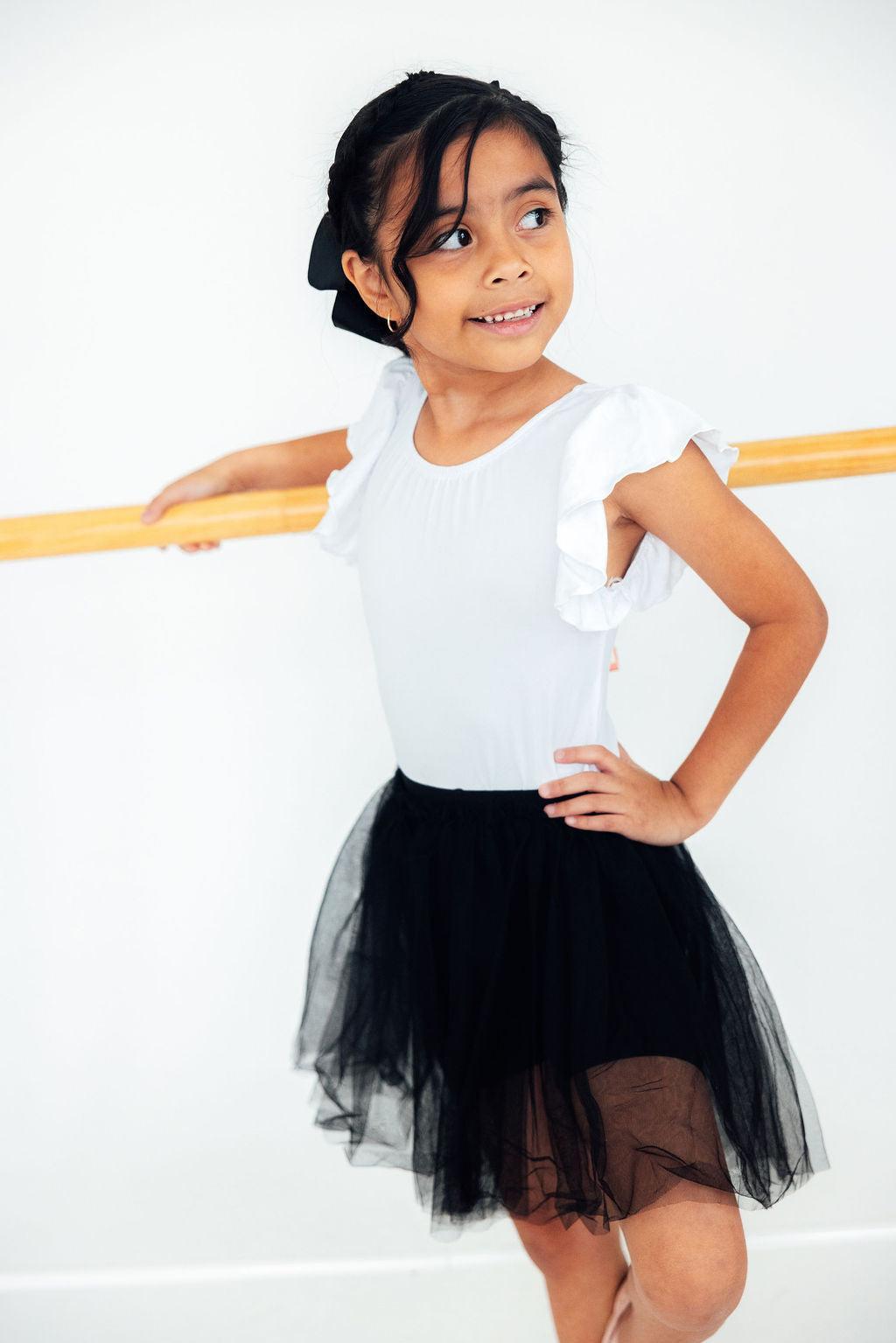 Black Tutu Flouncy Shorts Mila & Rose