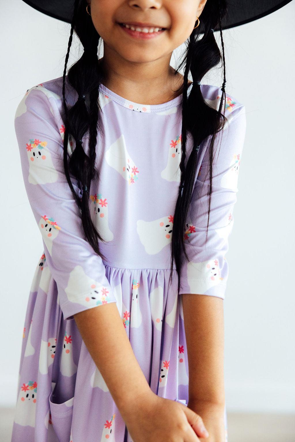 Twirl Dress 3/4 Sleeve Pocket Feeling Fa-boo-lous Mila & Rose