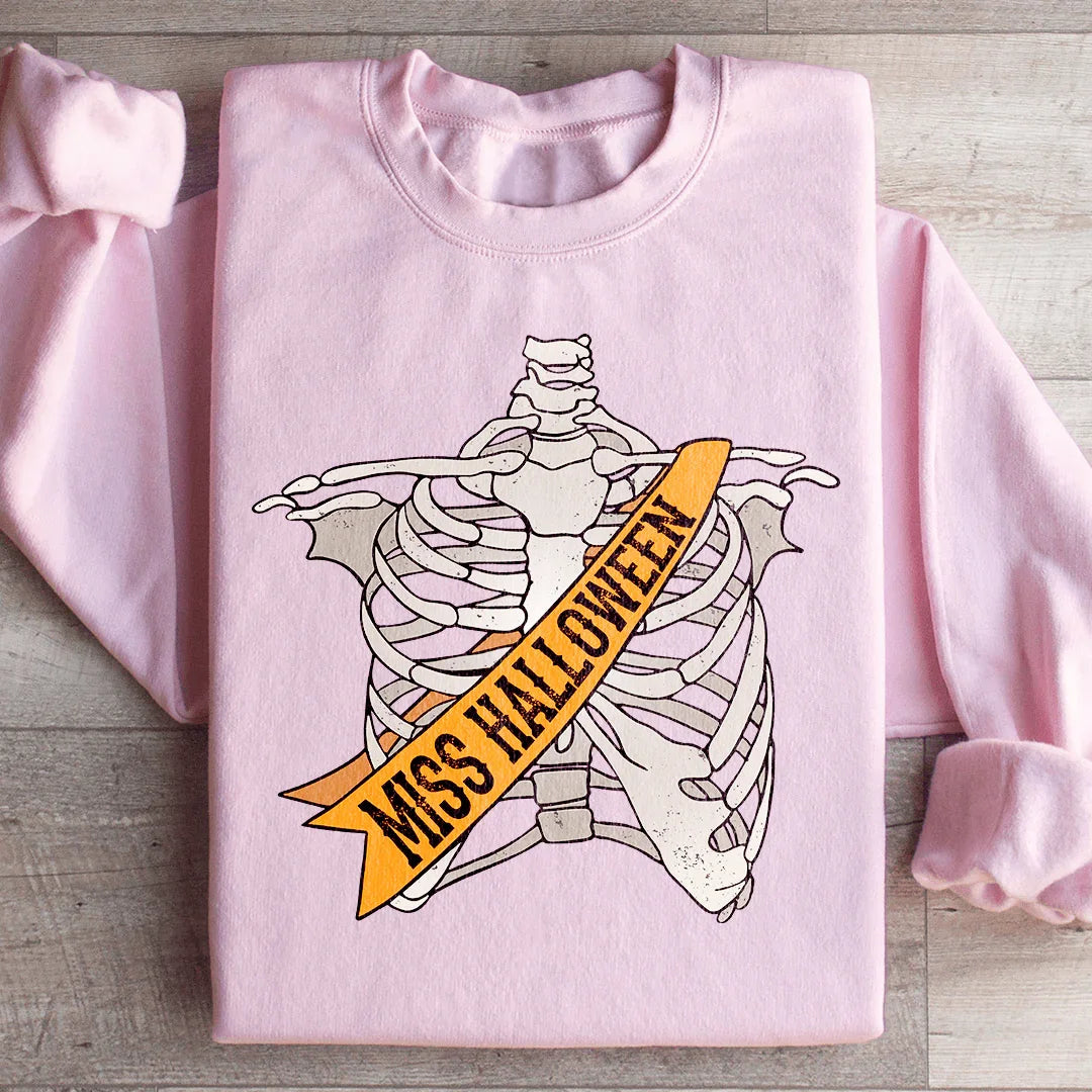 Miss Halloween Ultra-Soft Sweatshirt Peachy Sunday