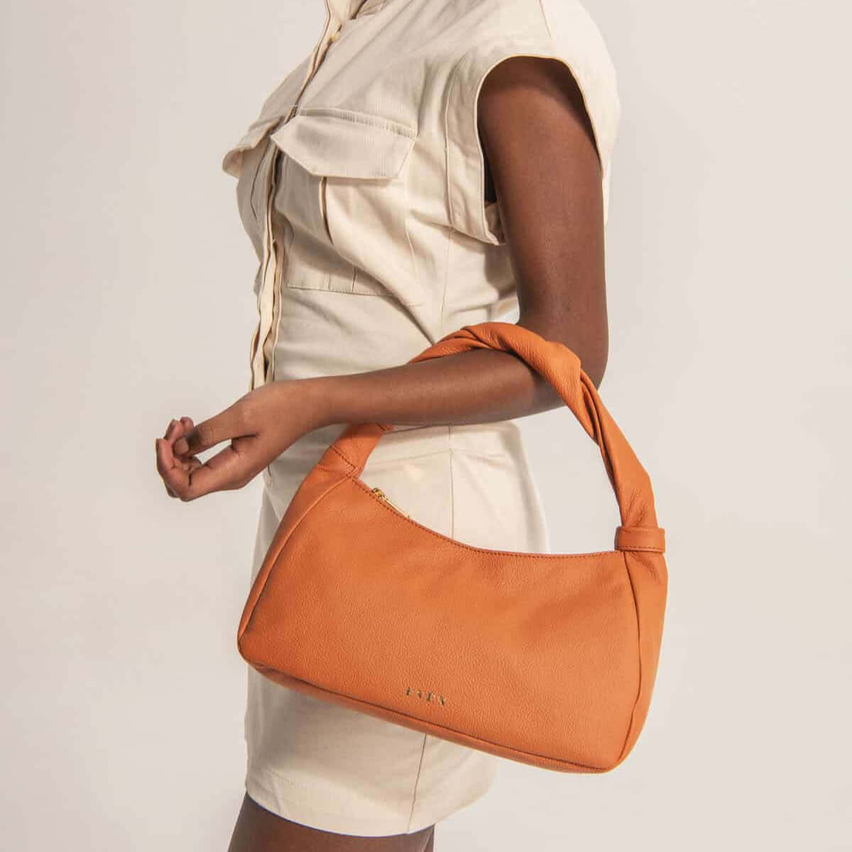Orange Mini Tote Bag MONNA