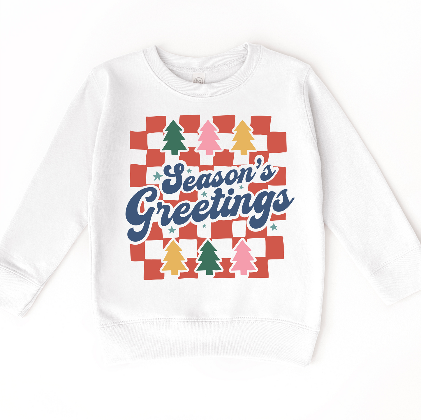 Boho Season's Greeting Long Sleeve Christmas Shirt