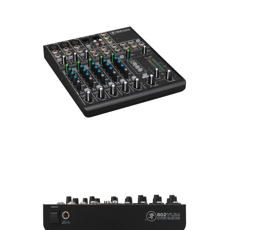 Mackie 802VLZ4 8-channel Analog Mixer -NEW
