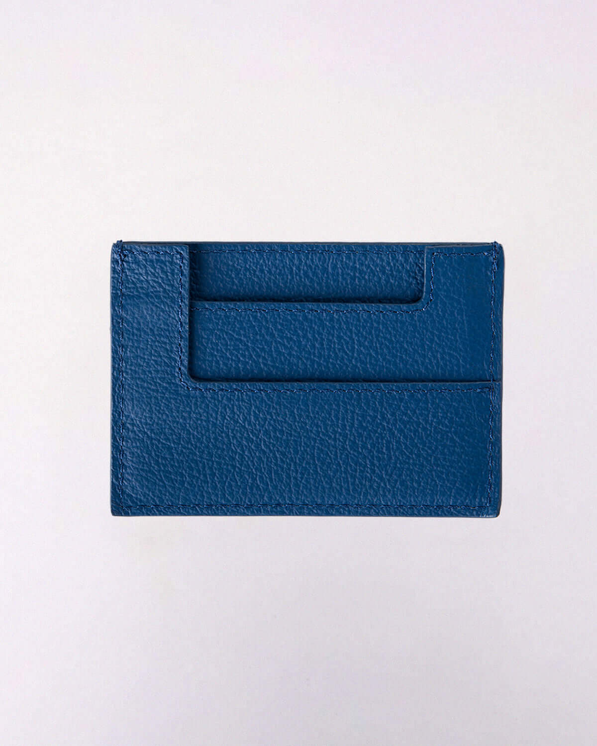 Dark Blue Calfskin Cardholder MUZI