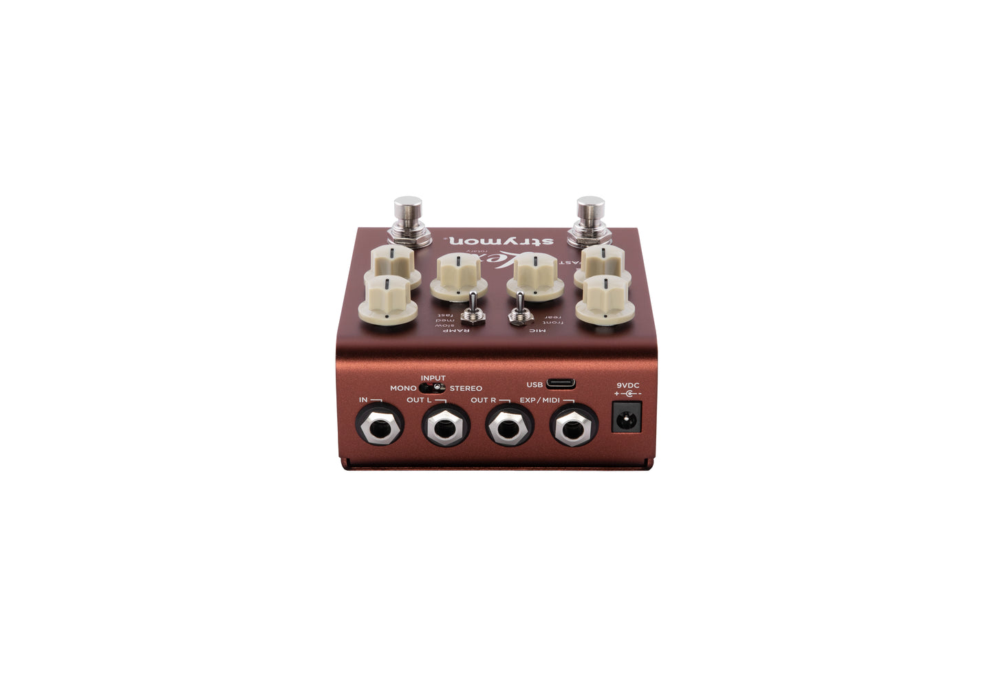 Rotary Speaker Simulator Pedal V2 with 6-Knob Interface Strymon Lex