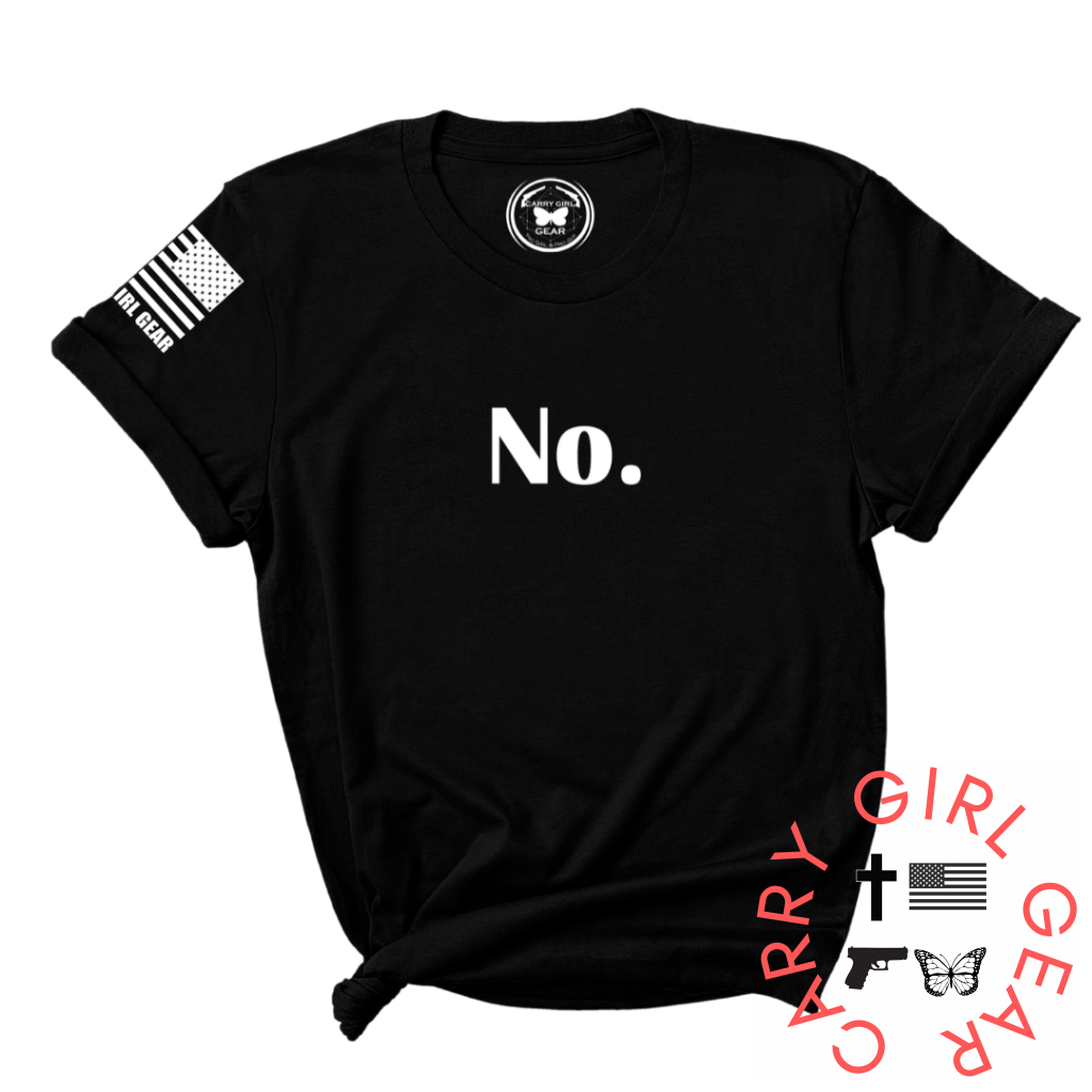 NO Tee True to Size Women's and Unisex Cut Tee