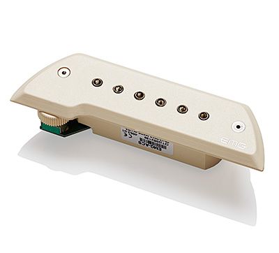 Acoustic Guitar Pickup Chrome Poles EMG ACS Ivory