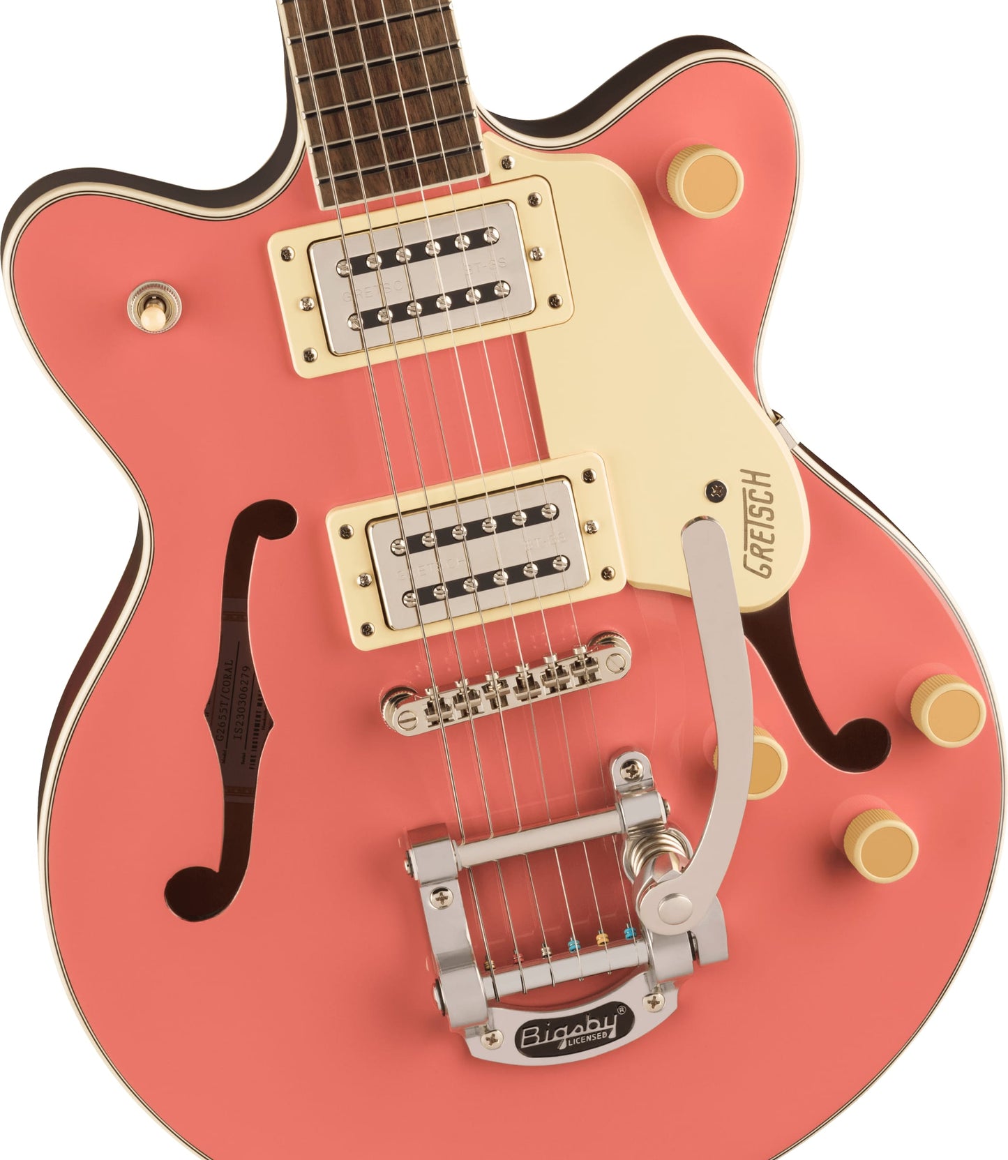 New - Gretsch G2655T Streamliner Center Block Jr. - Coral
