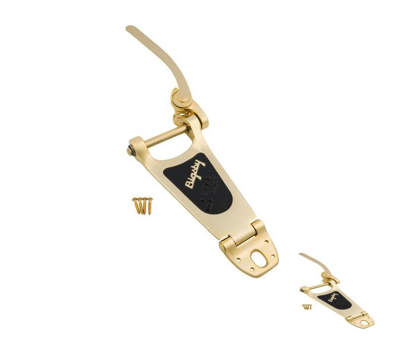 Bigsby B6 Gold Extra Short Hinge Guitar Vibrato Tailpiece