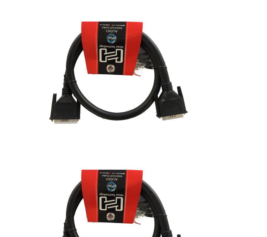 Audio Snake Cable Balanced Male to Male 3ft 1m DBM25 DBD-303 Hosa