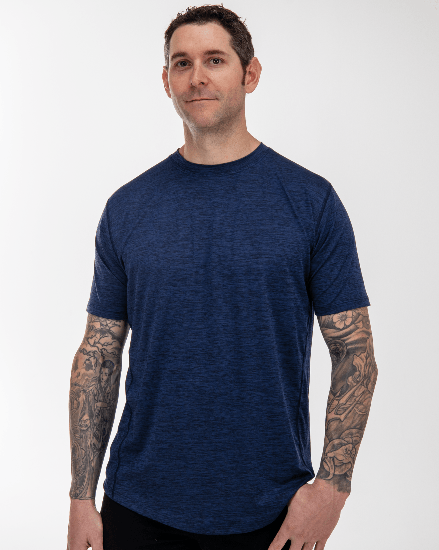 Performance Legacy Tee 100% Made in USA Medieval Blue T-Shirt