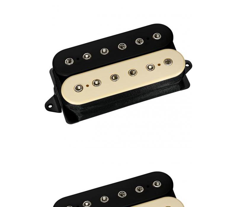 DiMarzio DP227 LiquiFire F-Spaced Humbucker Pickup Black Cream