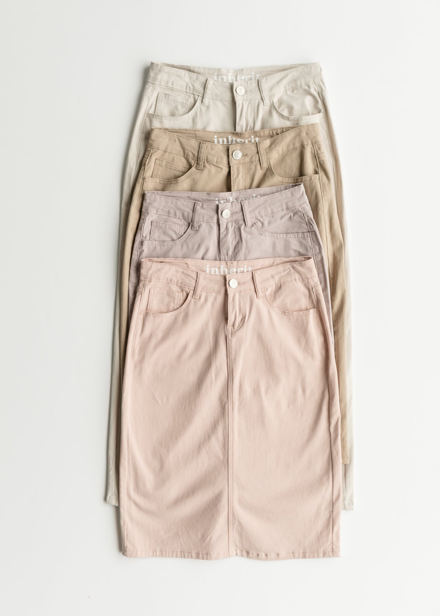 Stella Lilac Denim Maxi Skirt - FINAL SALE