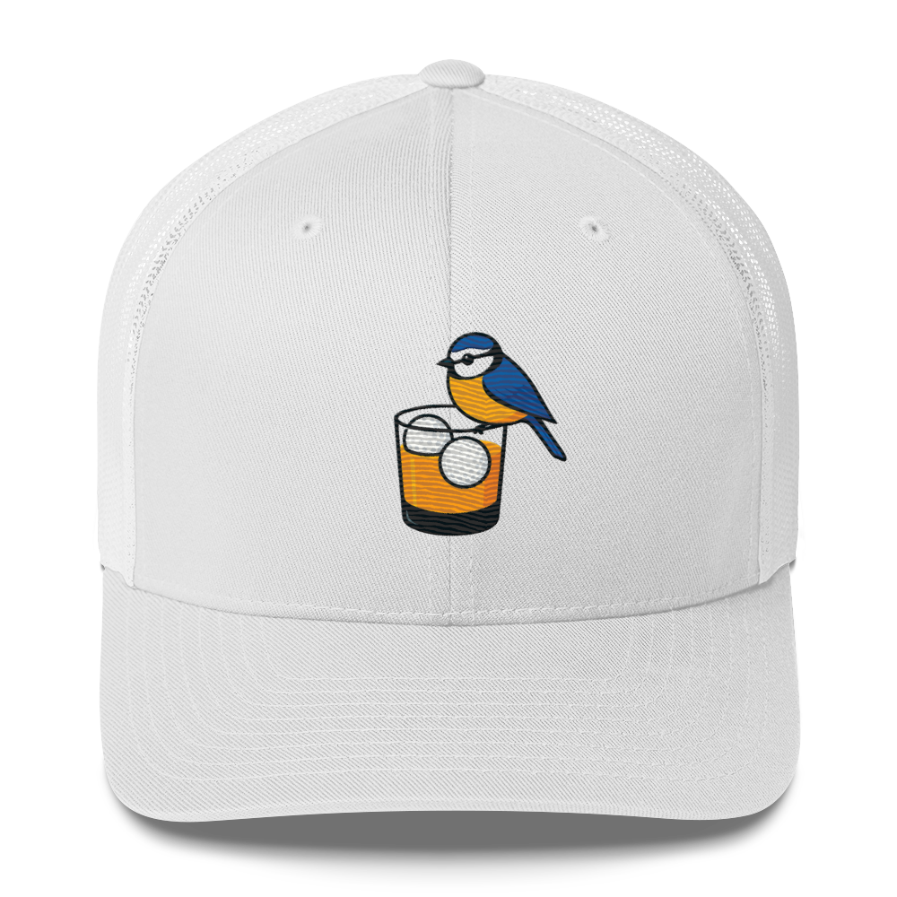 Trucker Cap Mesh Back Six-Panel Birdie Juice LXIX Golf Club