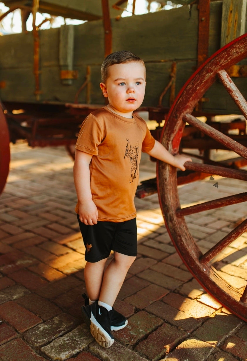 Saddle Active Comfortable Stretchy Active Shorts