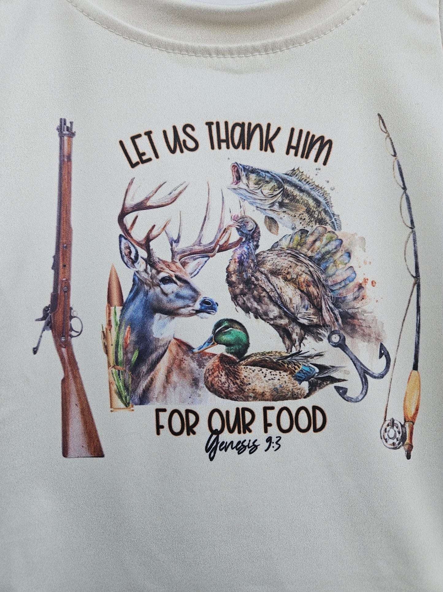 Let Us Thank Him Genesis 9:3 Shirt Country Chic Baby Co