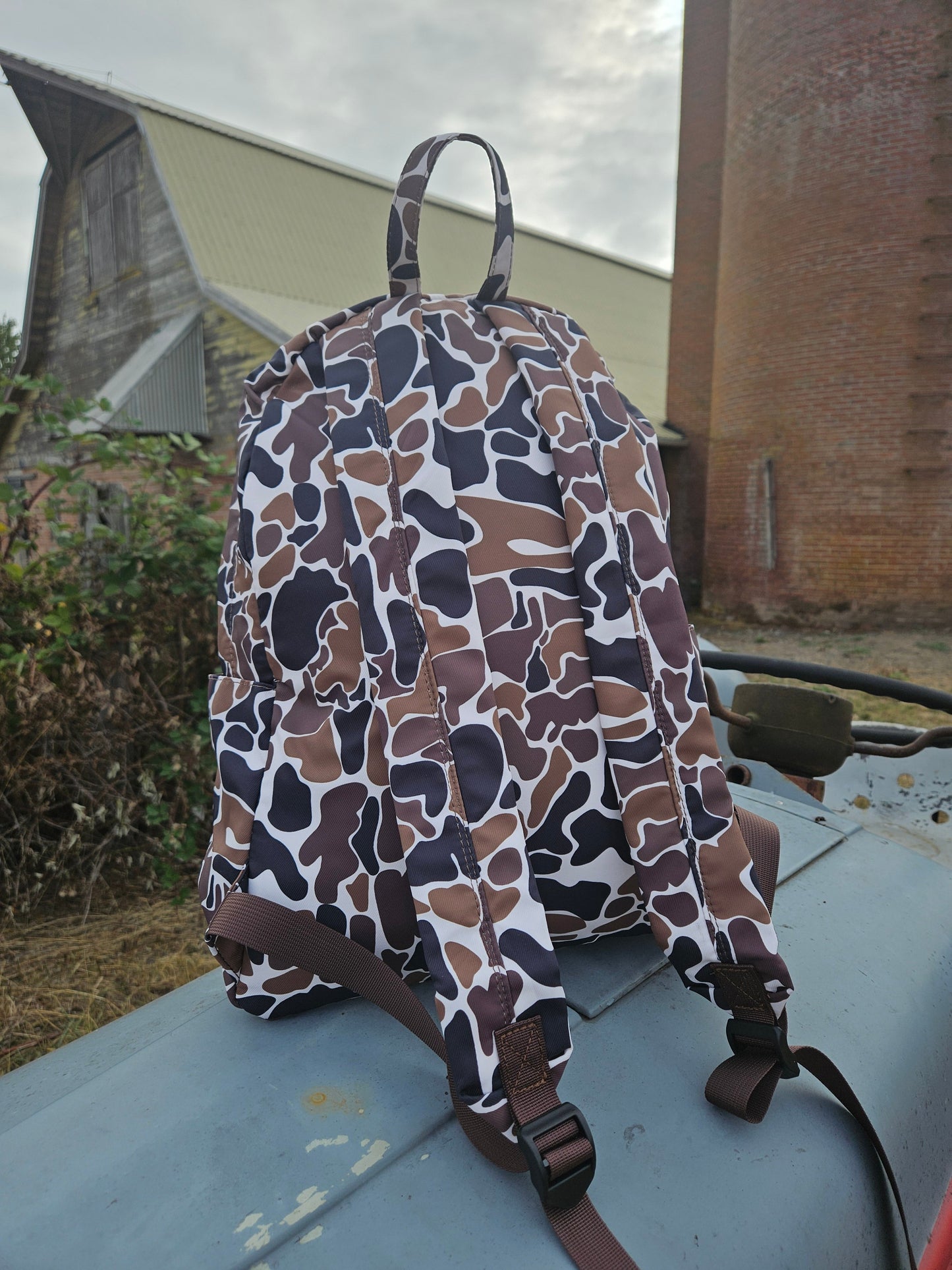 Kids Backpack Padded Straps with Front Zippered Pocket Country Chic Baby Co