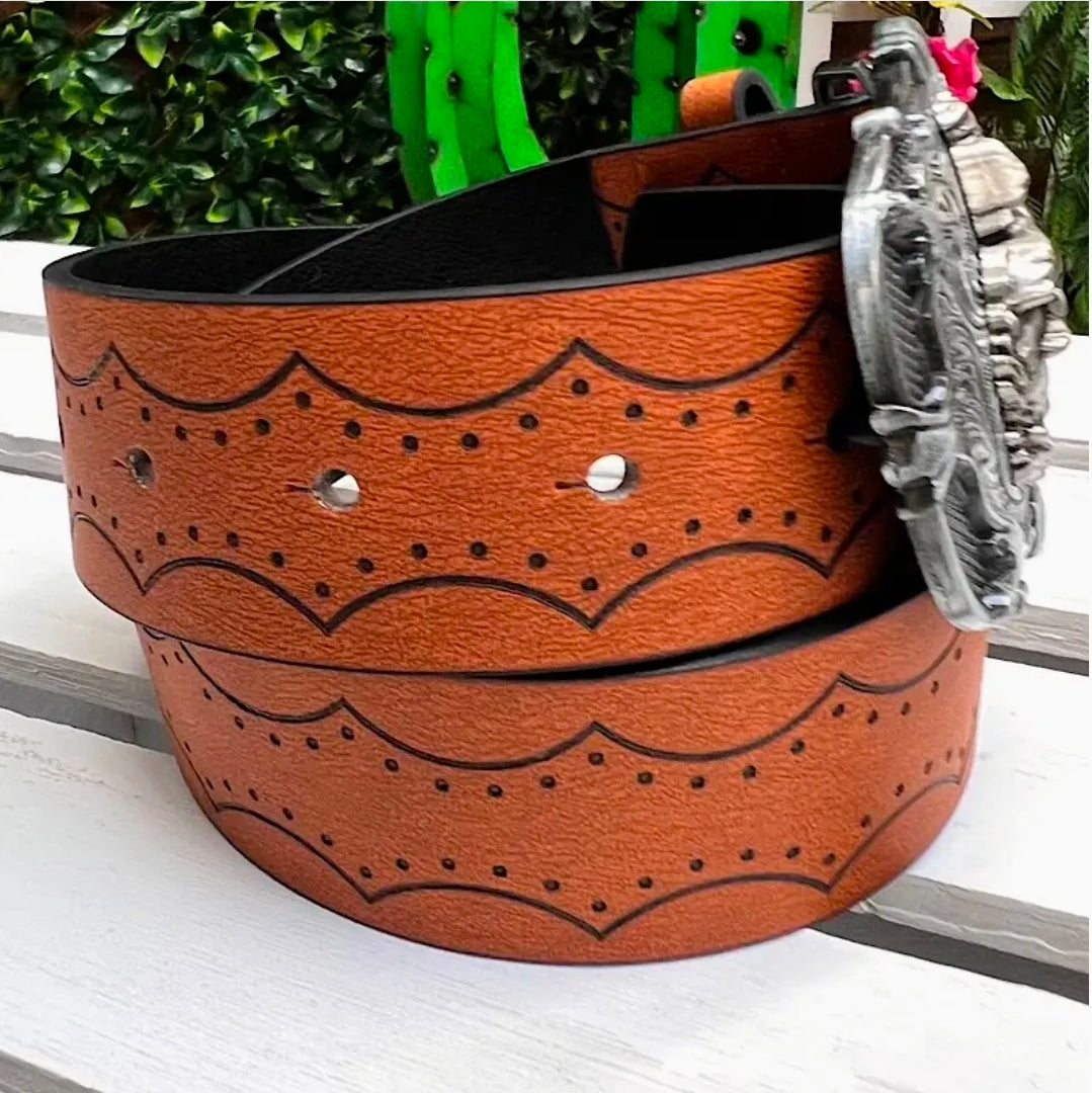 Kids Buckin' Horse Durable Rodeo Belt Country Chic Baby Co