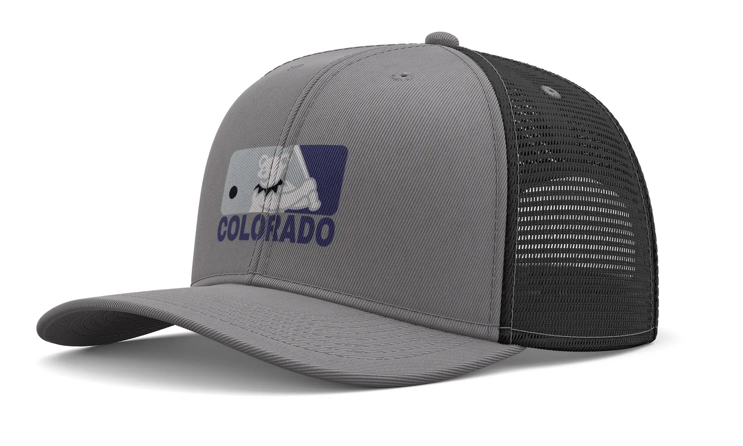 Colorado Baseball Edition Dancing Bear Logo Trucker Cap The Ballpark Collection
