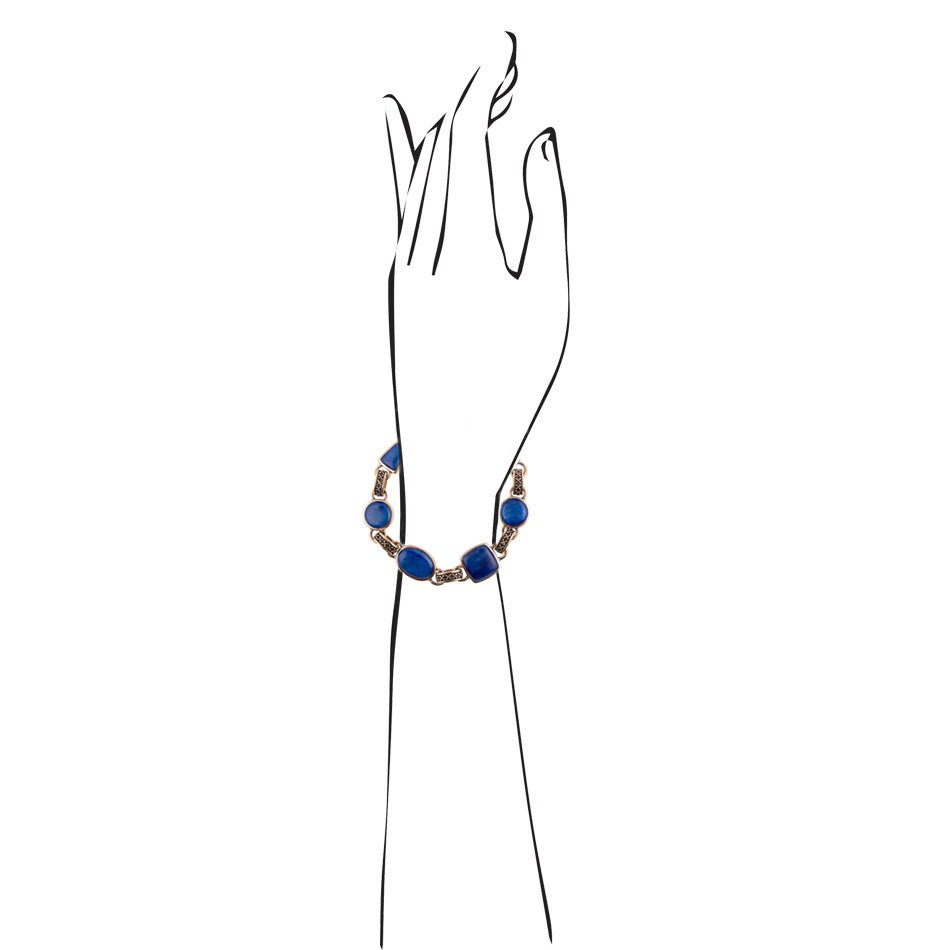 Royal Lapis Lazuli Bracelet