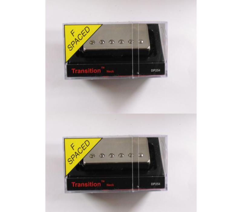 DiMarzio Nickel Neck Humbucker DP254 Transition with Nickel Cover