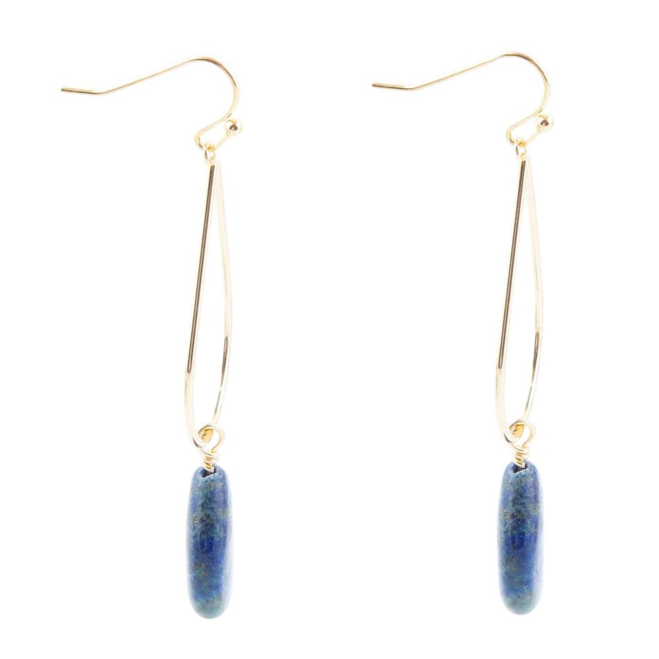 Simple Things Chrysocolla Drop Earrings