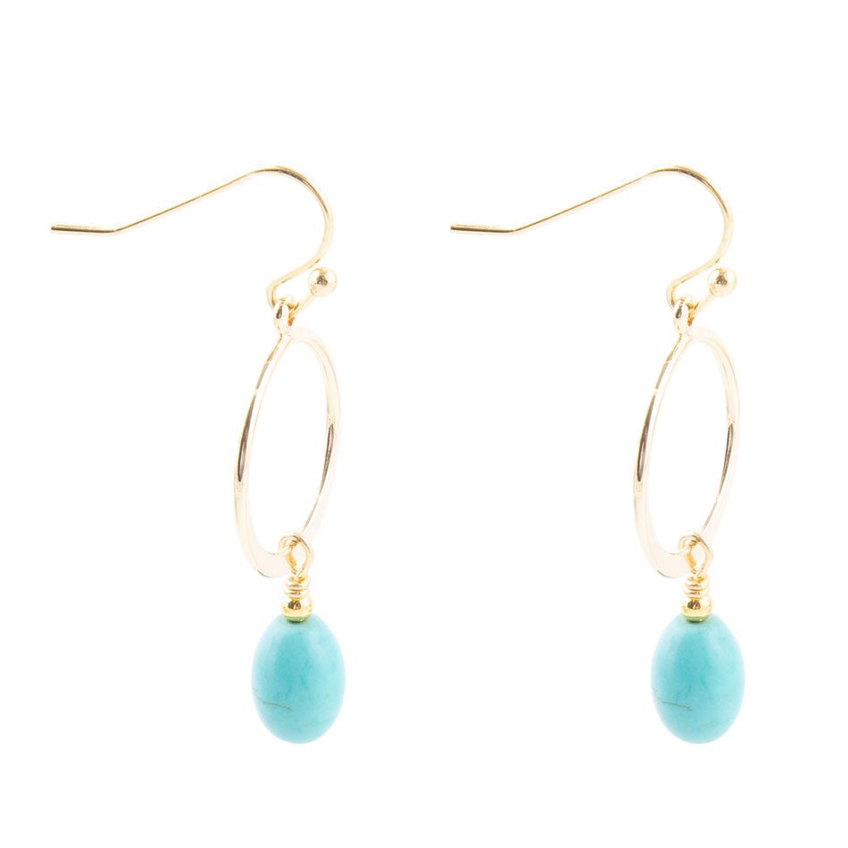 Simple Things Turquoise Earrings
