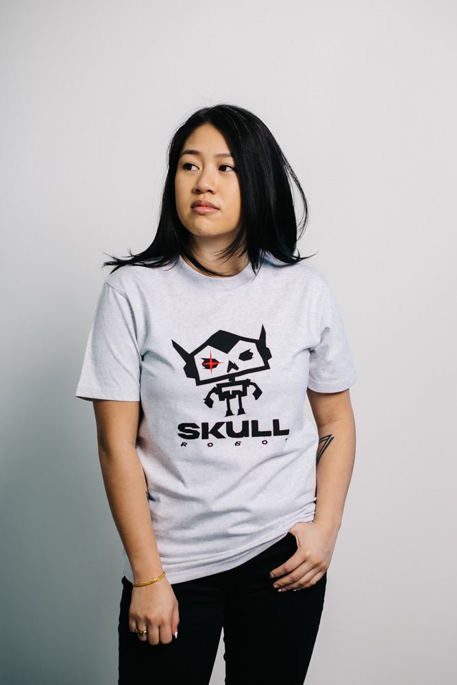 SkullRobot Signature Heavy Tee Robot T-Shirt