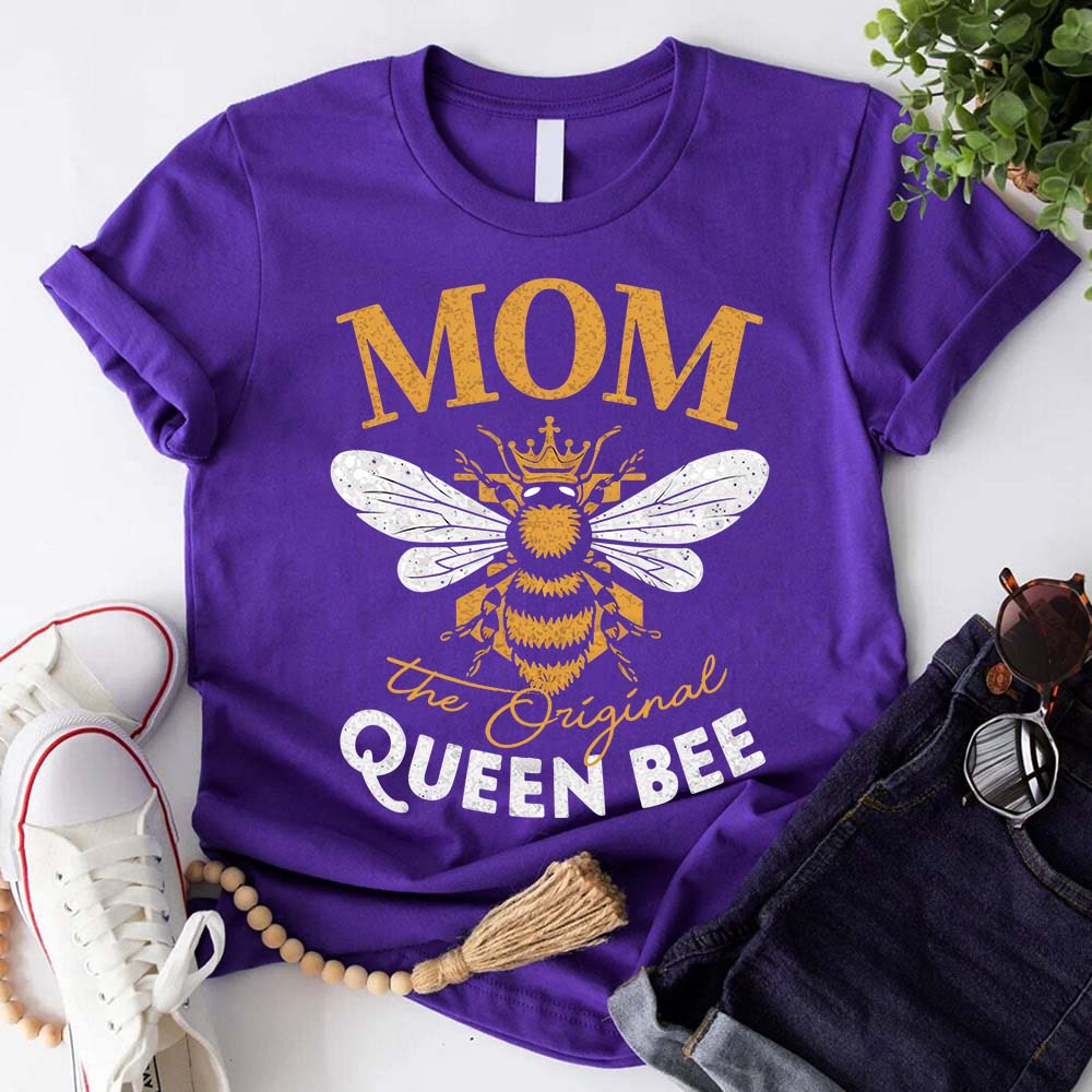 Mom, The Original Queen Bee Shirt β Stylish & Fun Mother's Day Tee