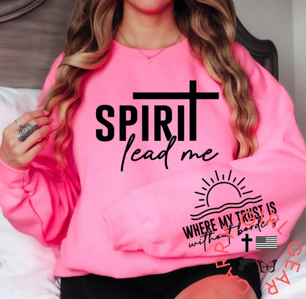 SPIRIT LEAD ME Comfortable Sweatshirt Carry Girl Gear