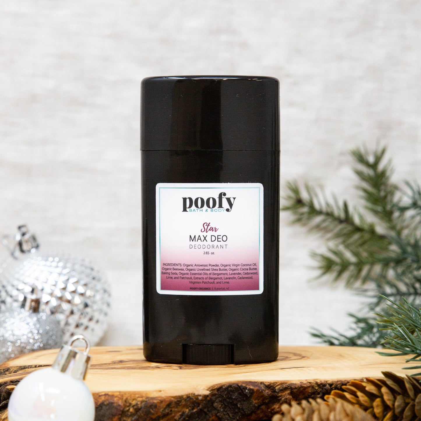 MAX DEO STAR Scented Deodorant Poofy Organics