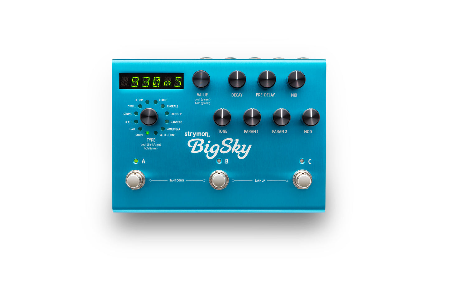 Multidimensional Reverb 12 Types Reverb Pedal Strymon BigSky