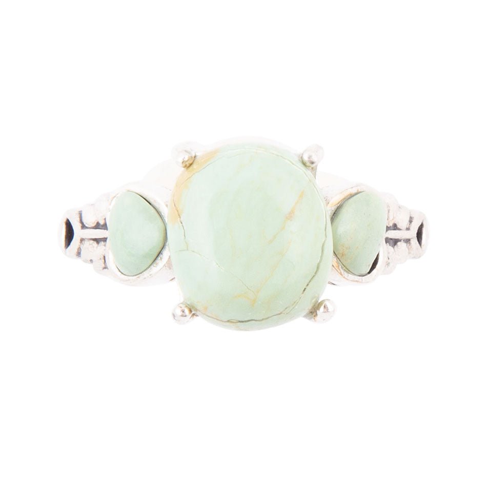 Tangiers Green Turquoise Ring