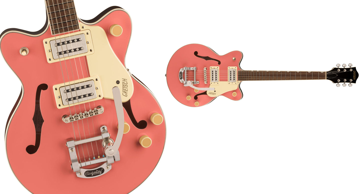 New - Gretsch G2655T Streamliner Center Block Jr. - Coral