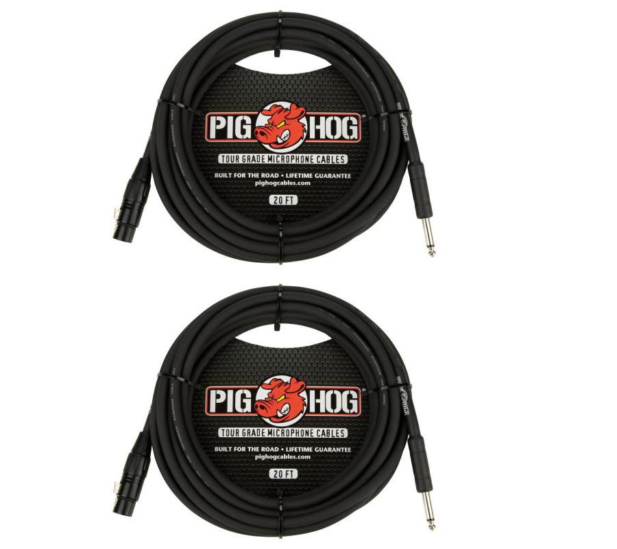 Hi-Z Mic Cable 20FT PIG HOG PHM20Z