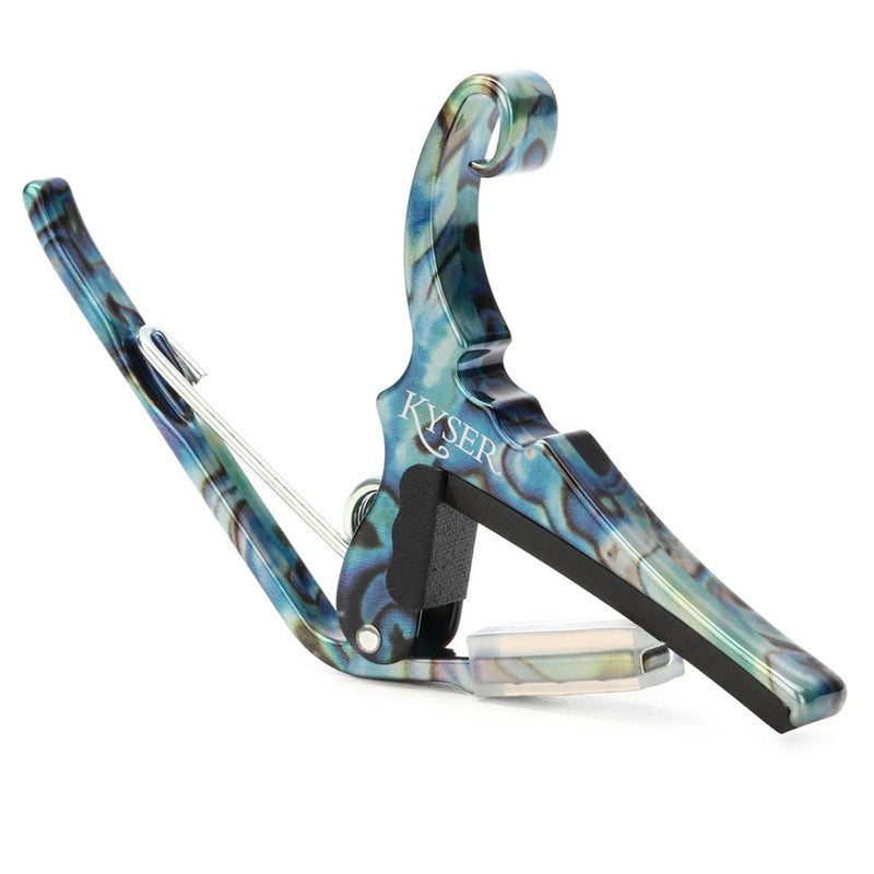 Quick-Change Abalone Guitar Capo Kyser