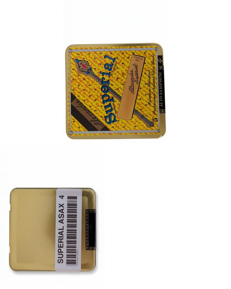 Alexander Reeds Superial 4.0 Alto Saxophone Reeds 5-Pack