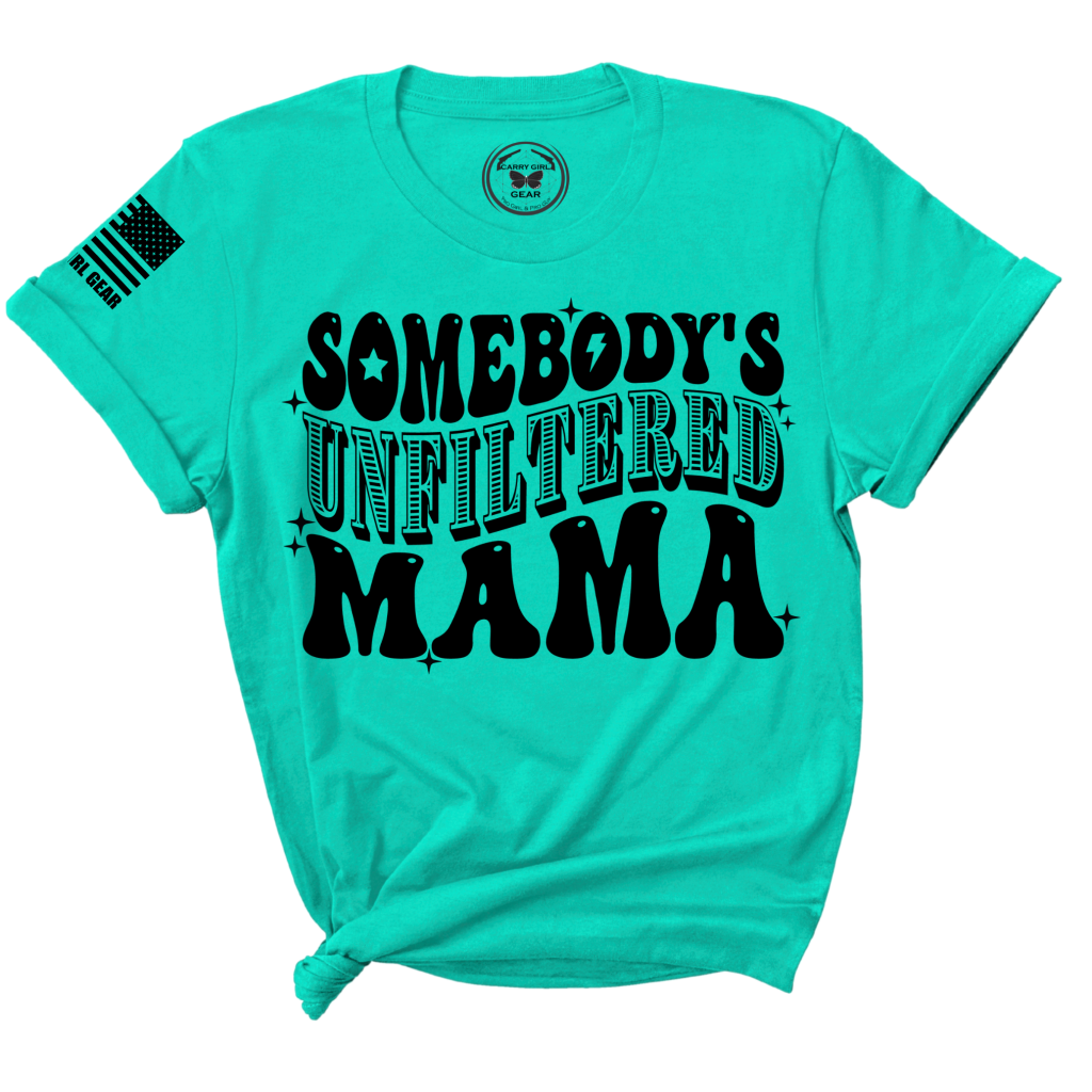 Unfiltered Soft Cotton Tee Women’s and Unisex Carry Girl Gear