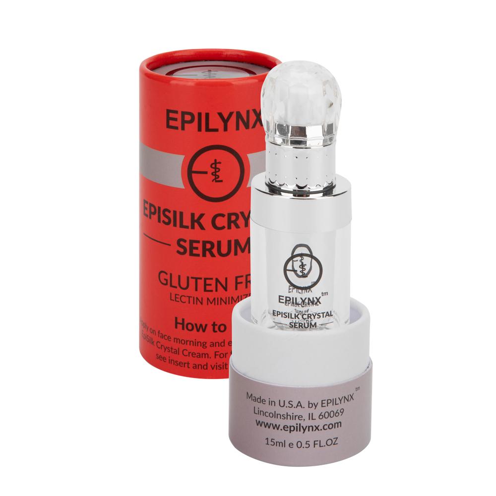 Vegan EpiSilk Crystal Wrinkle Smoothing Face Serum Intense Brightening and Firming Wrinkle Fix