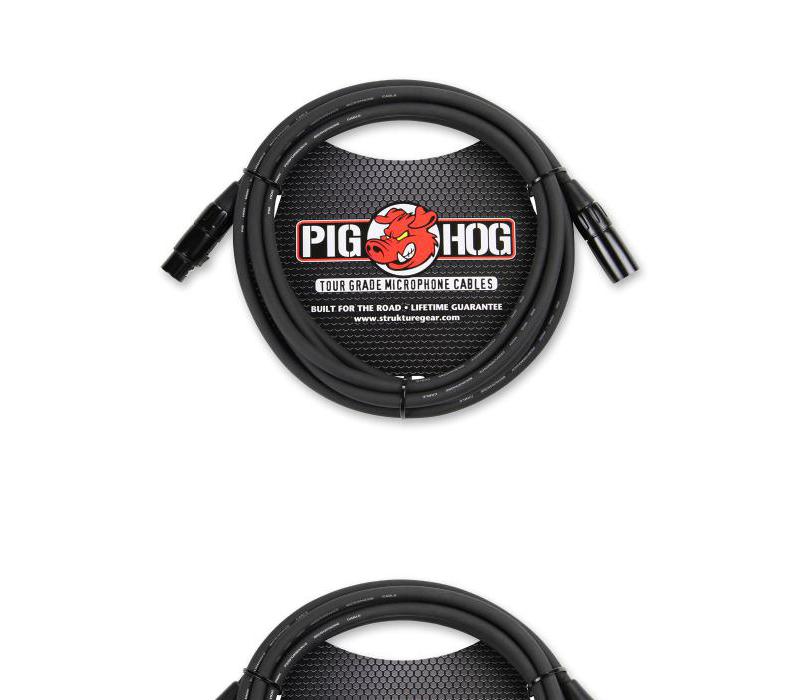8mm High Performance 10 feet XLR Microphone Cable Pig Hog PHM10